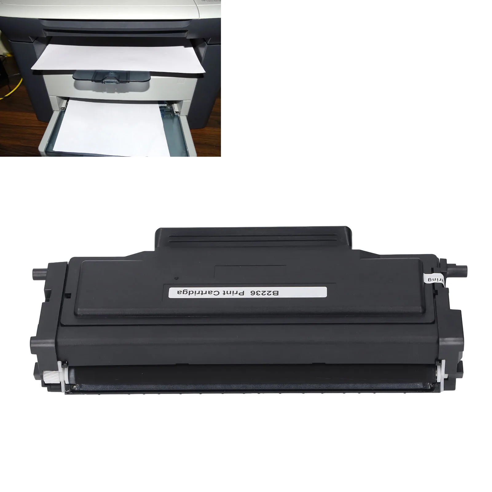 B2236 1.5K Black Toner Cartridge Printer Toner Cartridge Replacement for Lexmark B2236 B2236dw B2236adw MB2236 B2442