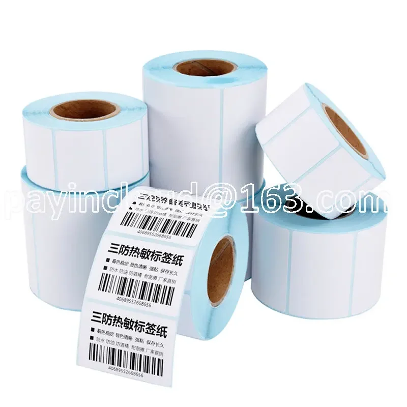 

High quality 30~100mm Thermal Printing Label Paper Photo Barcode Sticker//Adhesive for Printer