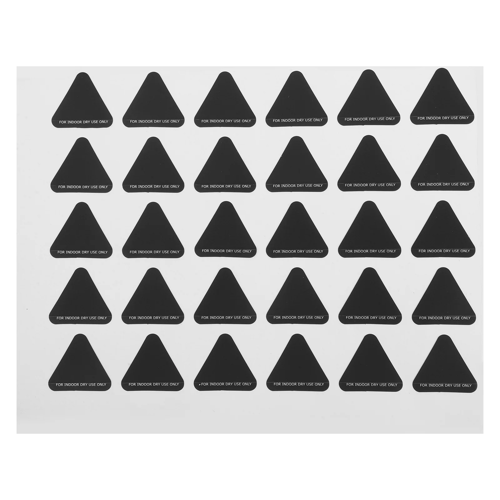 30 PCS 가열 방지 변색 스티커 종이 뜨거운 표면 경고 라벨