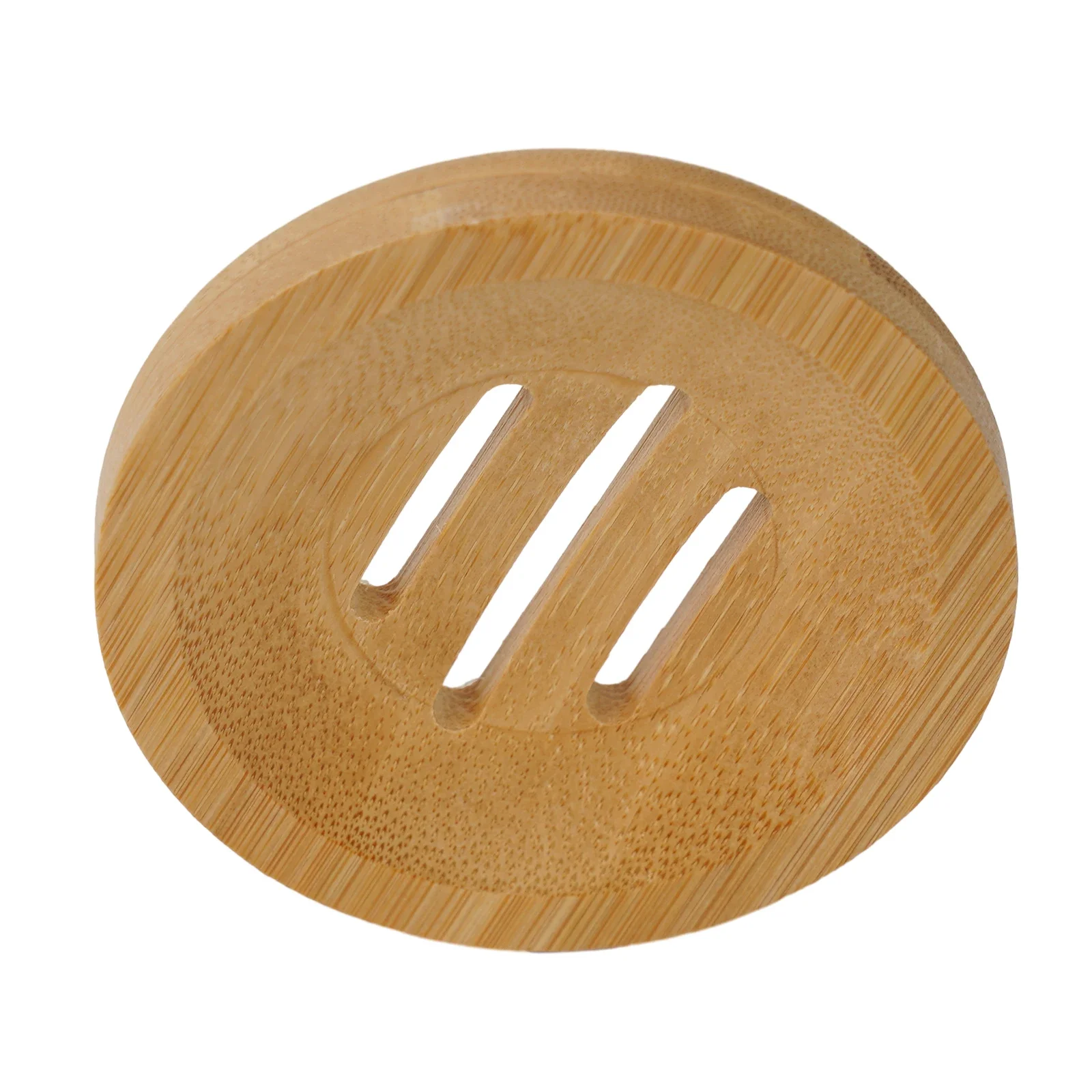 Round Soap Tray Wood High Intensity Plate Rack Soap Storage Dish Holder Store Wood Tray Wooden Style