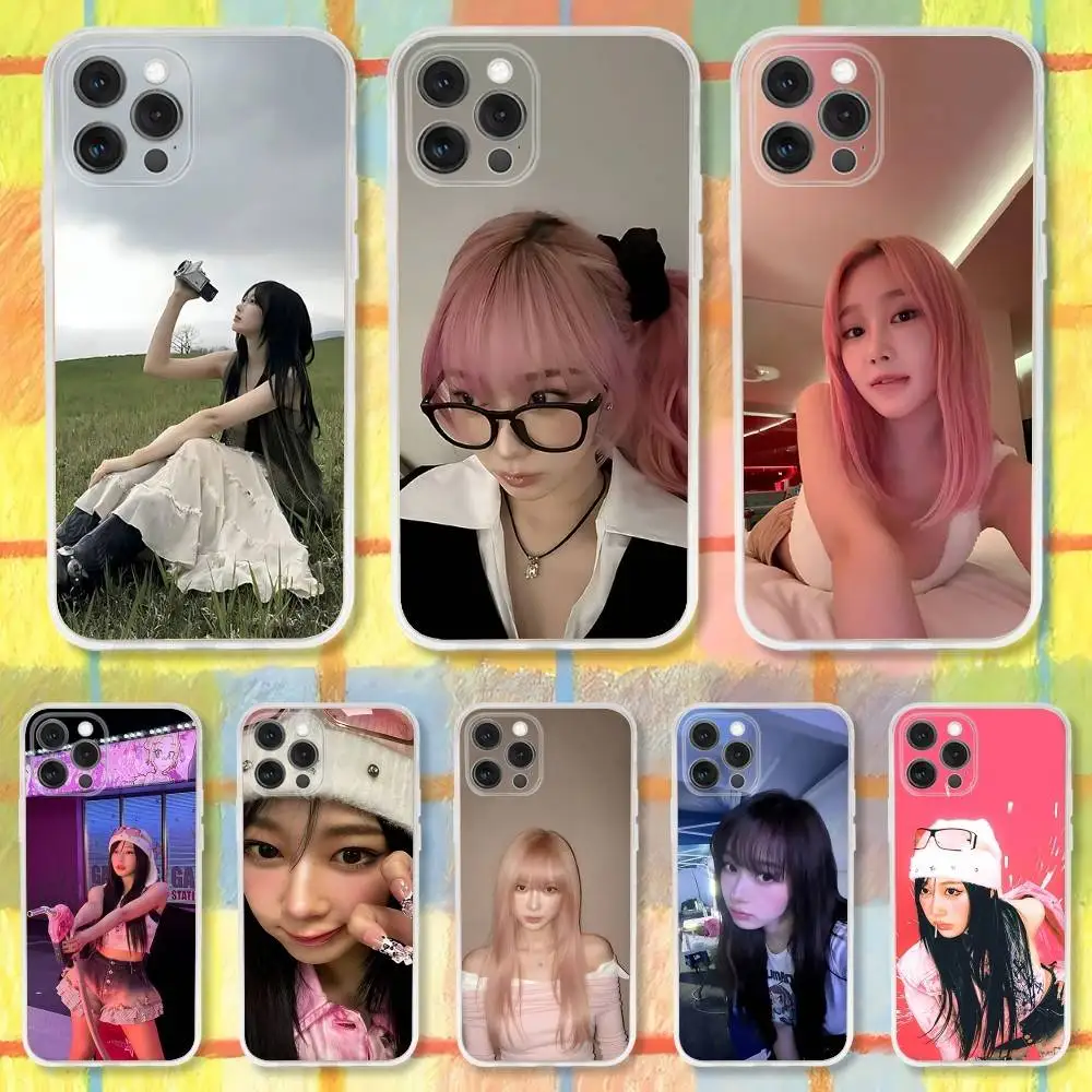 

G-Gise-lleses Singer Phone Case For iPhone 16,15,14,13,12,11 Pro,Max,Plus,X,XS,XR,SE,Mini Transparent Silicone Soft