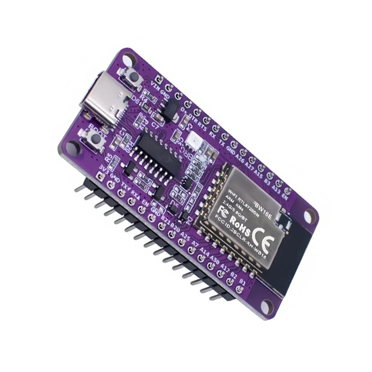 

Эффективный двухдиапазонный модуль Wi-Fi Bluetooth BLE RTL8720DN с пайкой