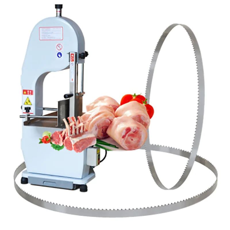 Small Electric Commercial Meat Bone Saw Machine New Type Band Saw for Slicing Frozen Meat