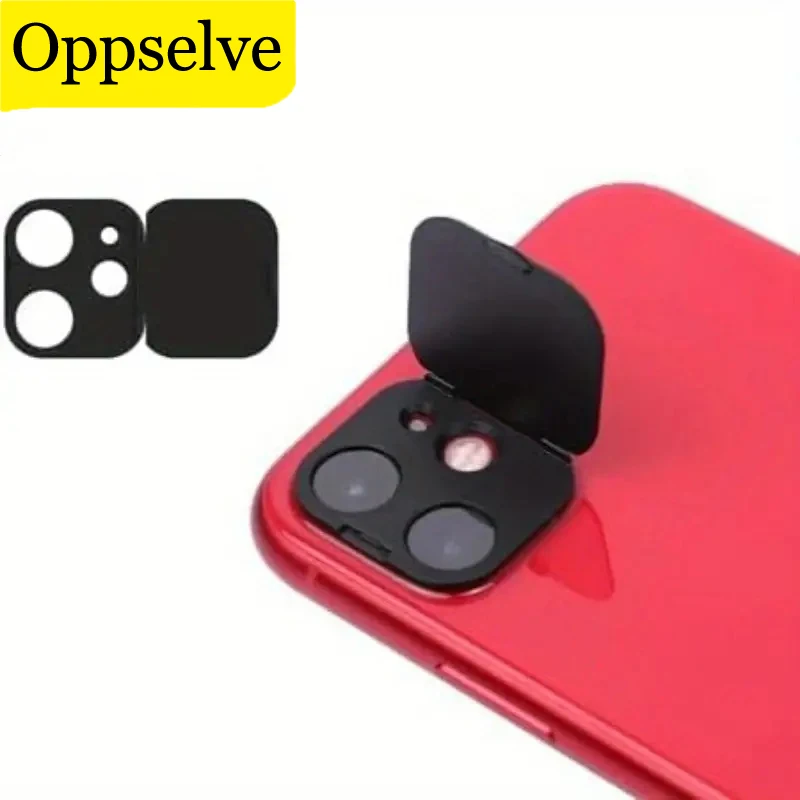 1Pc Camera Lens Protector For iPhone 13 14 15 Pro Max Camera Cover Case Protect Privacy & Security Not Affect Facial Recognition