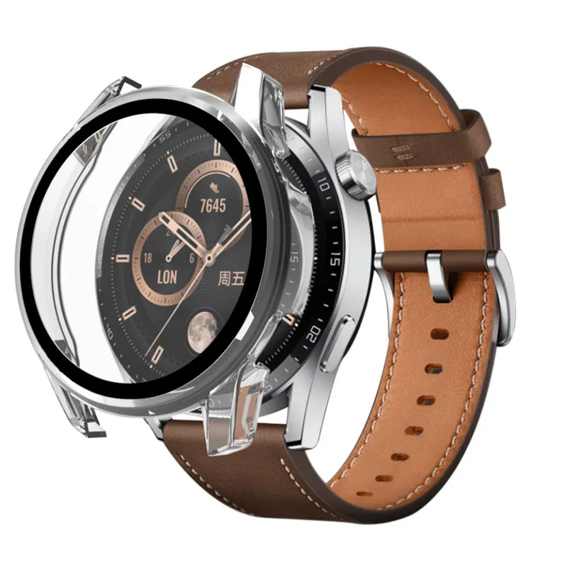 Protector de pantalla de vidrio duro para Huawei Watch GT 3 Pro, Accesorios inteligentes de cobertura completa, 46mm, GT3, 42mm