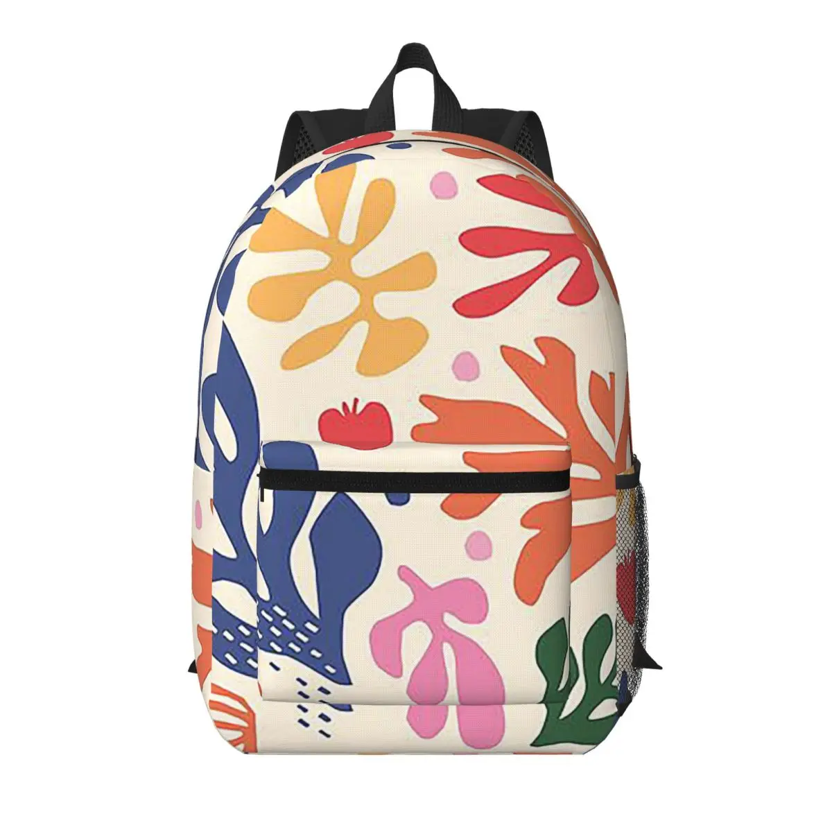 Matisse Flowers A Student Backpack School Bag Hiking Travel Daypack for Men Women Bookbag Shoulder Bags
