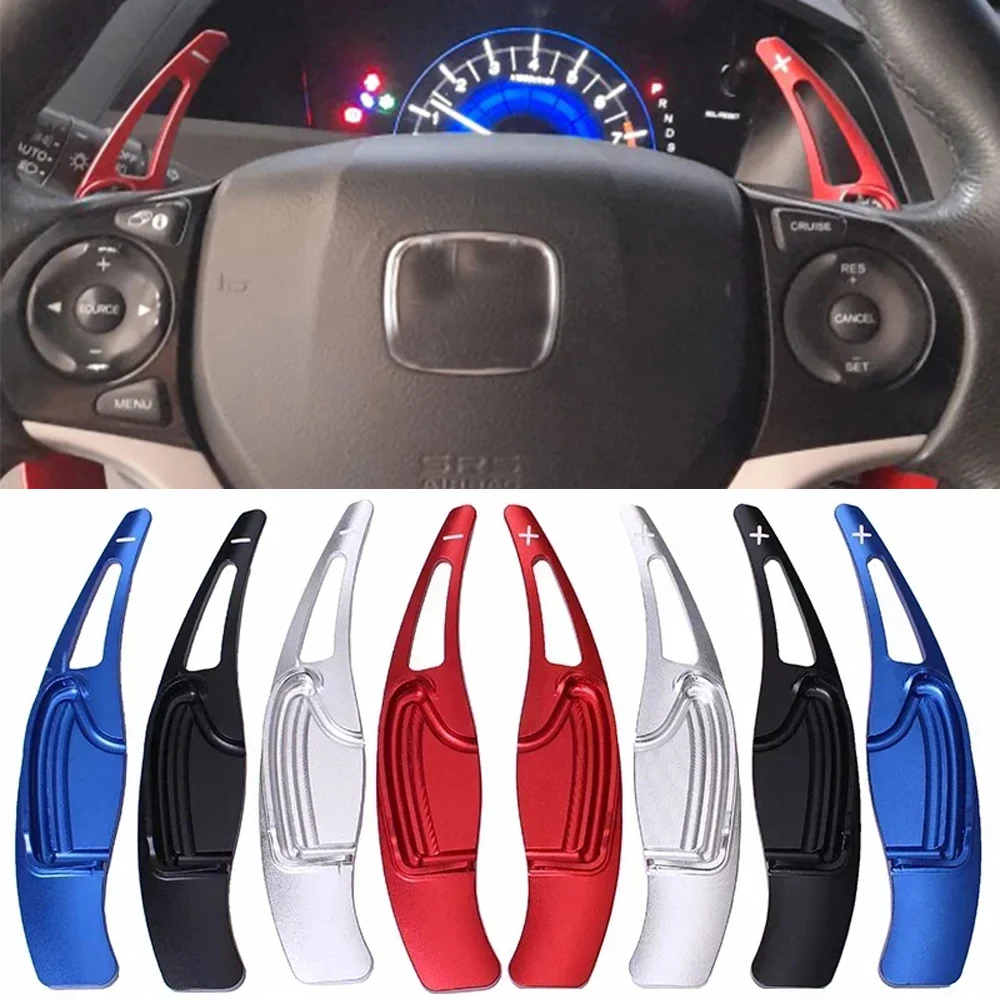 Paddle Shifter Extensions For Honda Civic G9 9th Generation IX FB7 2012 2013 2014 2015 Car Steering Wheel Shift Paddles Shifter