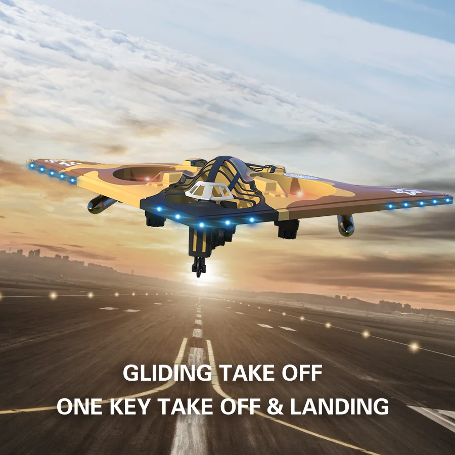 

2,4G 6-канальный самолет с дистанционным управлением, светодиодный светильник, вращение на 360 градусов, детские игрушки, истребитель с неподвижным крылом, пенопластовый беспилотный летательный аппарат, безголовый режим
