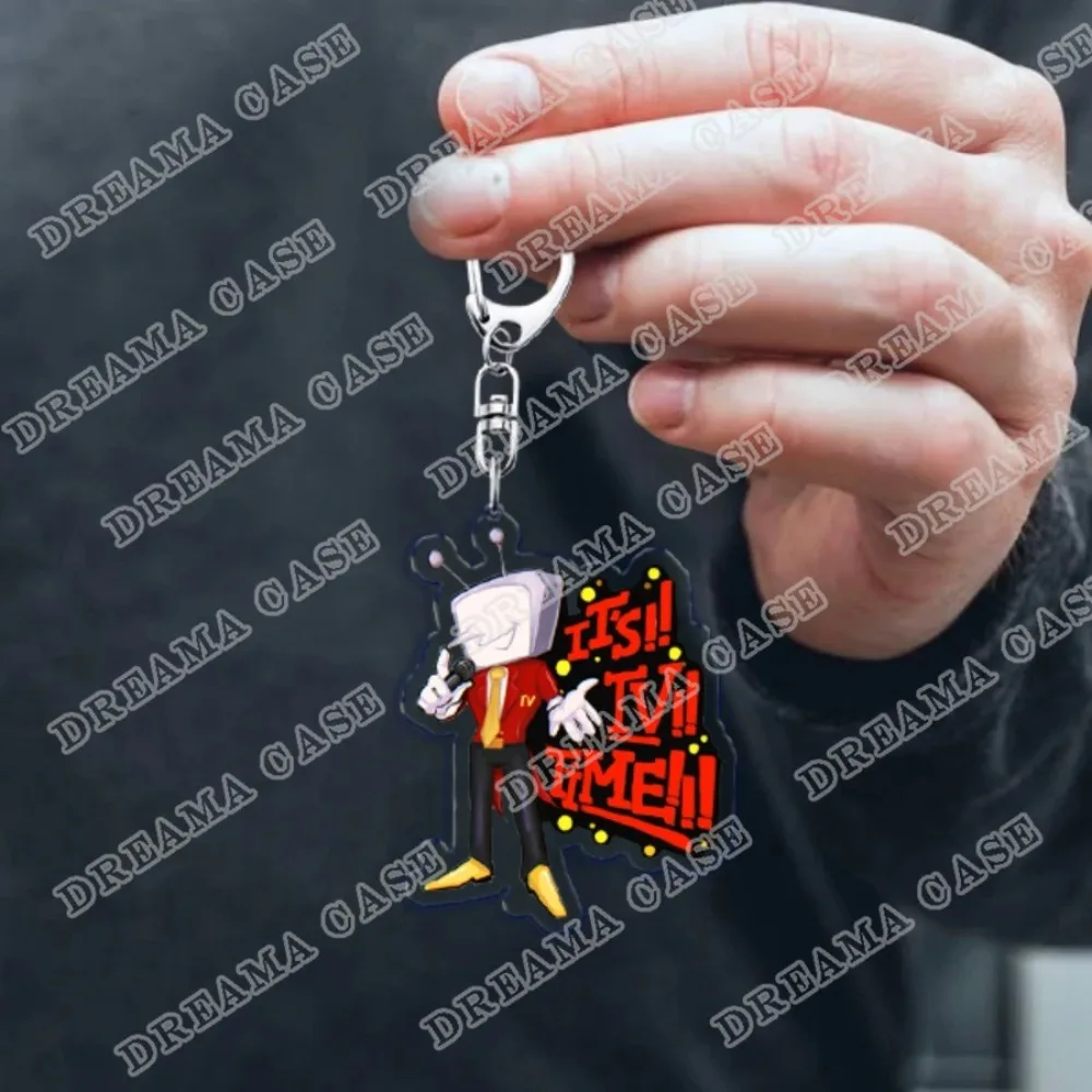 لعبة شعبية Deltarune المفاتيح Llavero اكسسوارات حقيبة السحر السيد Tenna الطفل ميمي ألعاب سلاسل المفاتيح Keyrings مجوهرات المشجعين هدية
