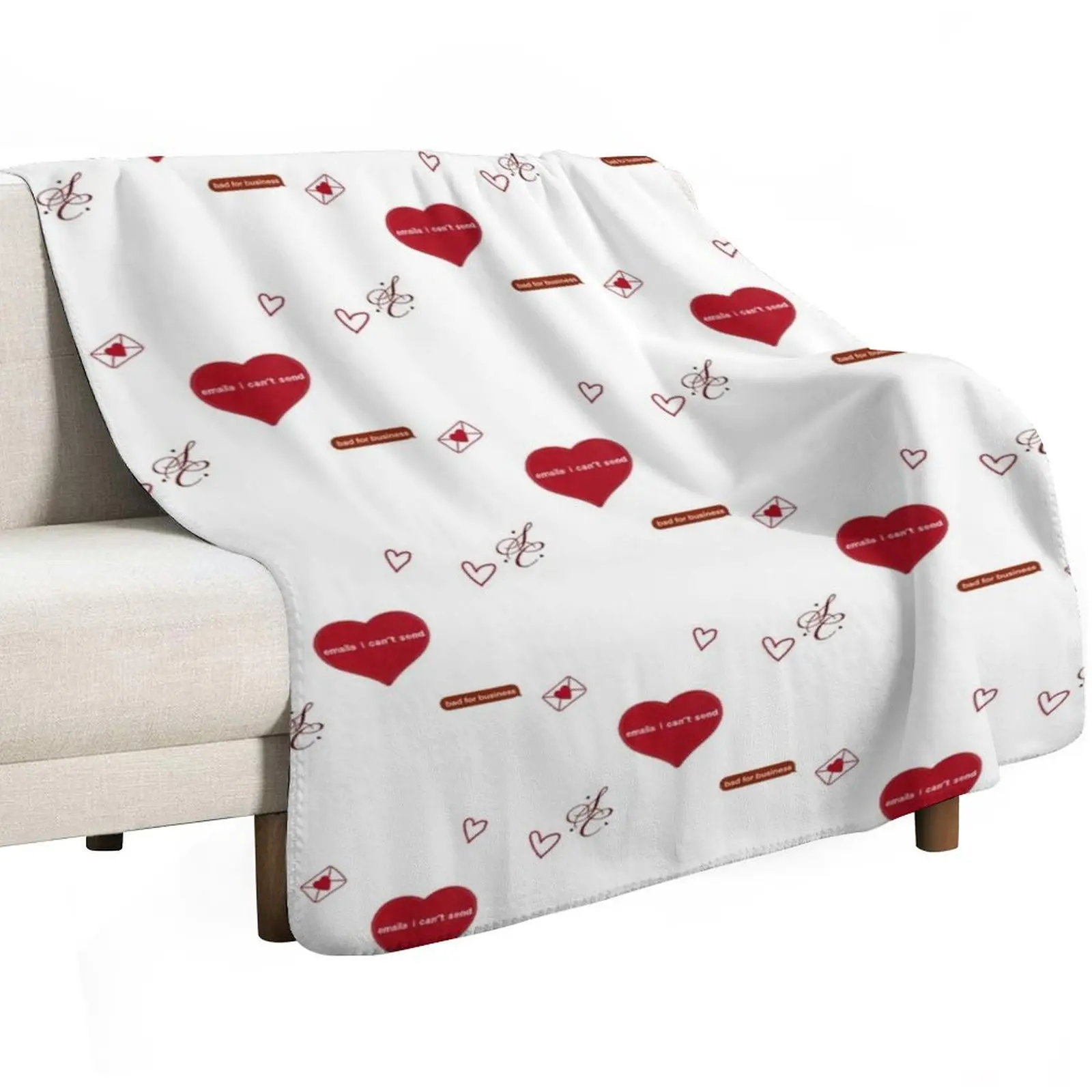 emails i can_t send pack Throw Blanket Stuffeds Luxury Sofa Quilt Sofa Throw Sofa bed plaid Blankets