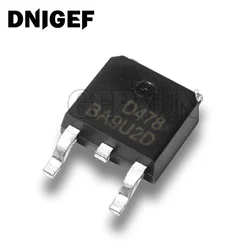 10PCS D478 AOD478 TO-252-Patch 100V MOS  MOSFET new original