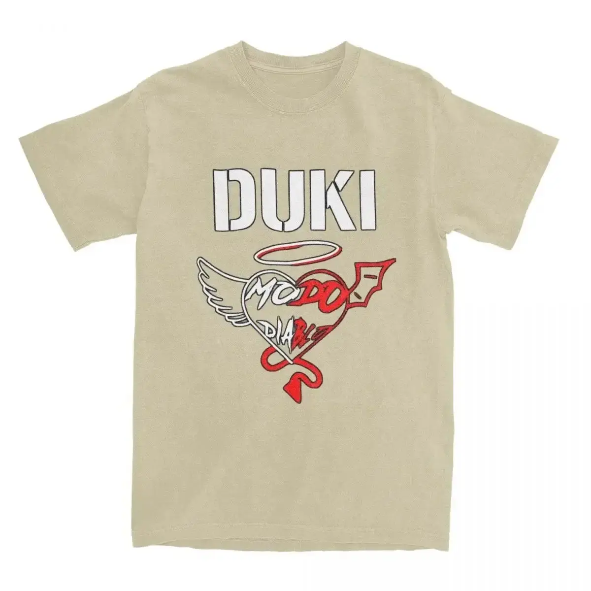 Streetwear Duki T-Shirt  Ladies Unisex Casual Short Sleeve Cool Modo Dlablo Y2K Fun O Neck Harajuku Women Tees Oversize Tops