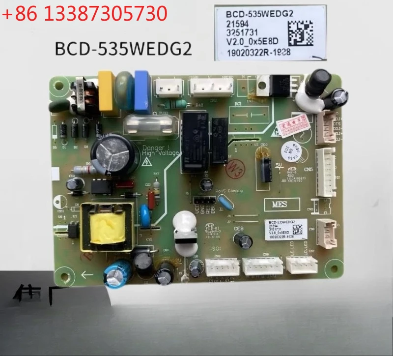 

Подходит для холодильника BCD-535WEDC2 535WEDG2 287WEG3, основная плата компьютера, плата драйвера управления