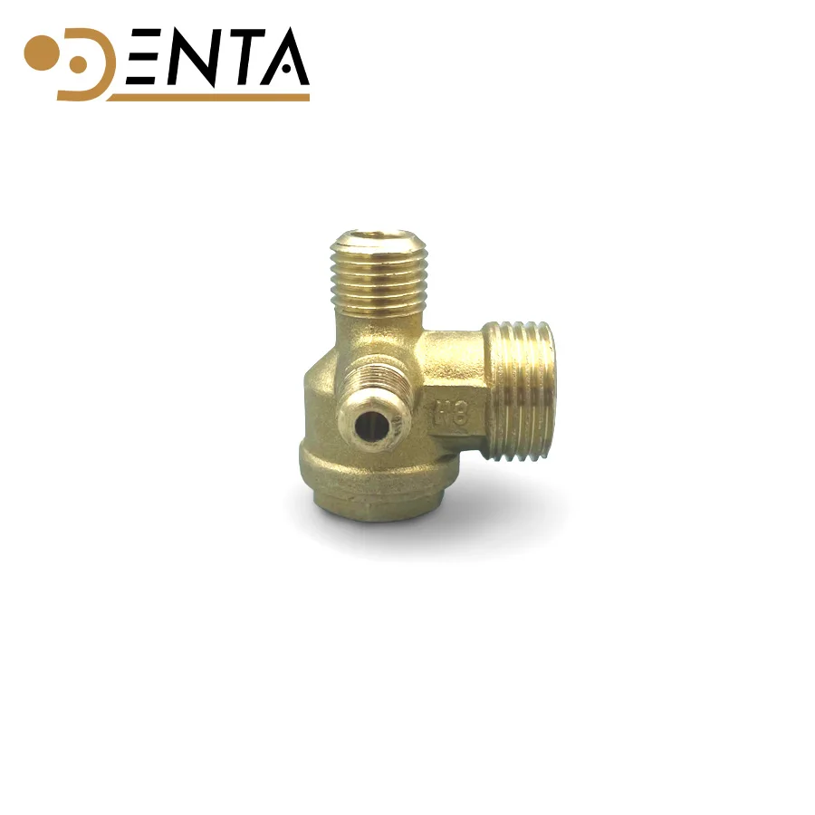 ذكر الموضوع ضاغط الهواء النحاس/النحاس صمام الاختيار 3 ميناء الملحقات موصل لاستبدال ضاغط الهواء 20*14*10 #5