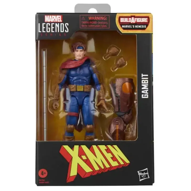 【In-stock】Hasbro Marvel Legends Series Gambit 6-Inch Action Figure Model Toy Collectible Gift view 6