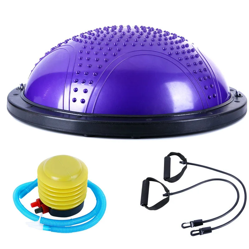 Fitness Wave Ball Yoga Hemisphere Yoga Ball Balance Half Sphere Pilates Male and Female Portable Yoga Equipment Body Building