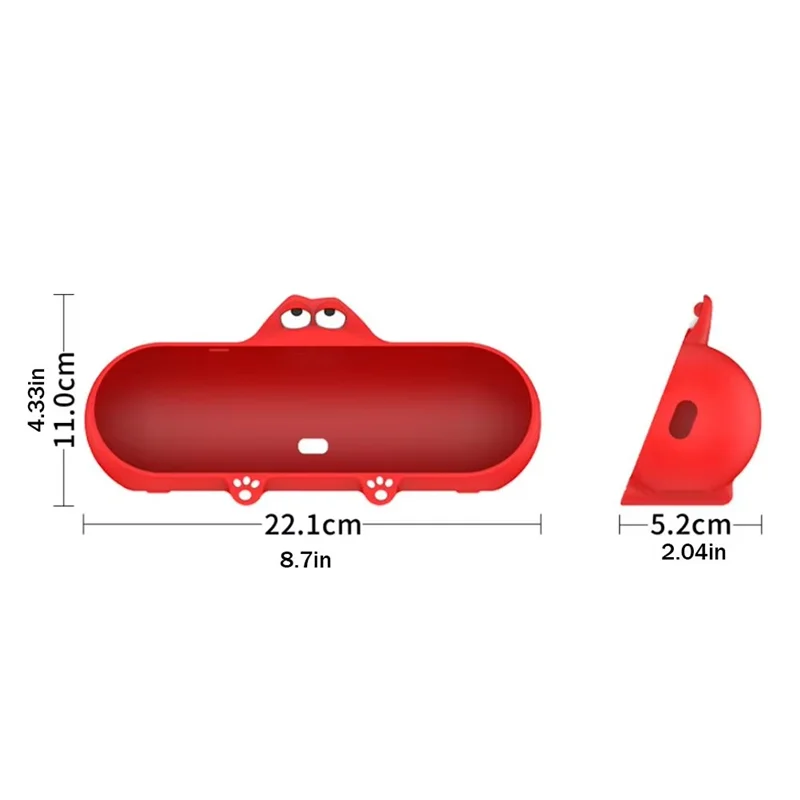 لـ Beats Pill (2024 Release) غطاء حماية من السيليكون لسماعات بلوتوث لمنع السقوط