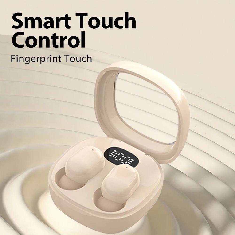 سماعات رأس صغيرة غير مرئية TWS بلوتوث 5.3 سماعات لاسلكية HIFI ستيريو للحد من الضوضاء سماعات أذن لهاتف آيفون وشاومي #6