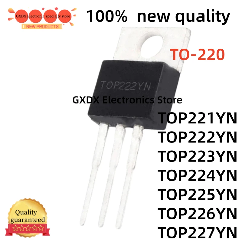 10-20-30Uds 100% new TOP221YN TOP222YN TOP223YN TO220 TOP224YN TOP225YN TOP226YN TOP227YN TO-220 IC Chip in Stock wholesale