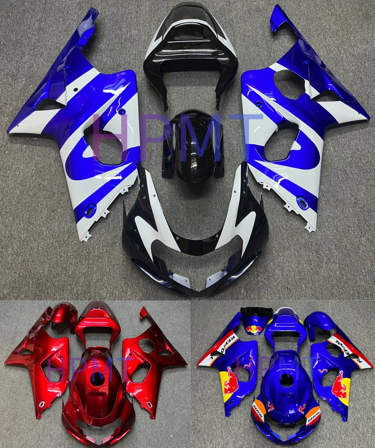 

New ABS Fairings Kit Fit For Suzuki GSX-R1000 K1 2000-2002 GSXR1000 2000 2001 2002 bodywork full fairing