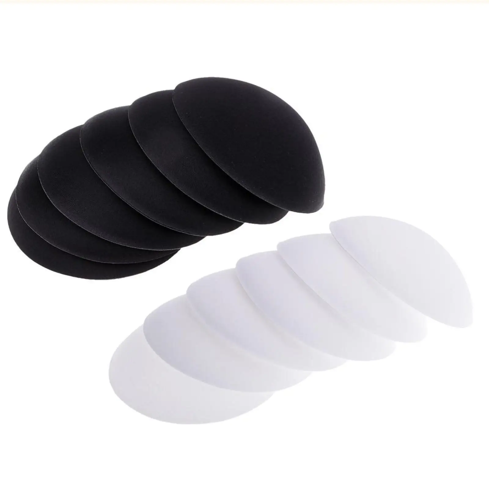 6 Pairs Removable Round Cups Bra Pad Inserts Pads for Bikini Swimsuit