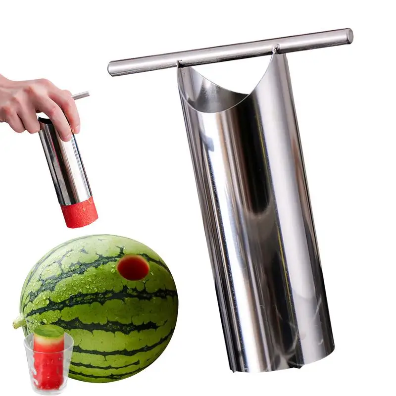 

304 Stainless Steel Watermelon Corer Purpose Fruit Hole Opener Watermelon Hole Corer Tool Kitchen Life Fruit Vegetable supply