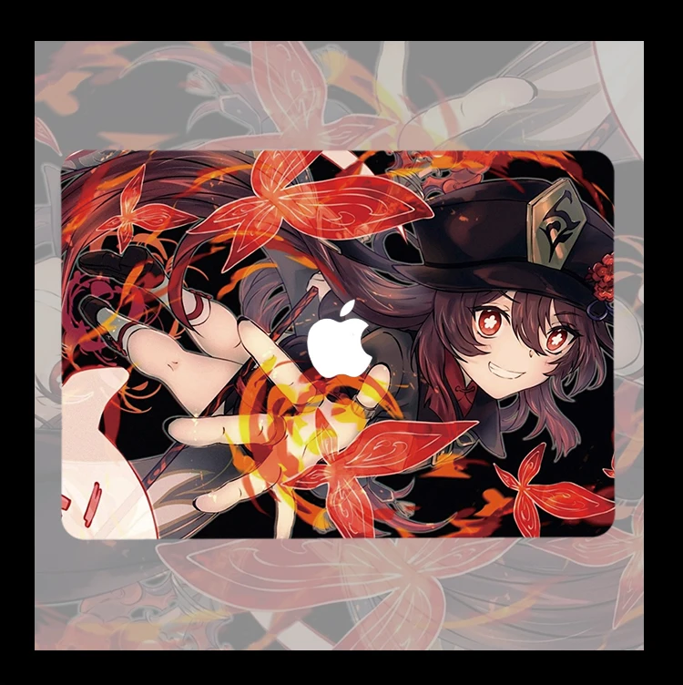 

Hutao Anime Genshin Impact For A3113 Apple Macbook Air M2 M1 Pro 13 14 16 Mac Hard Shell Retina A2681 A2337 A2338 Laptop Cases