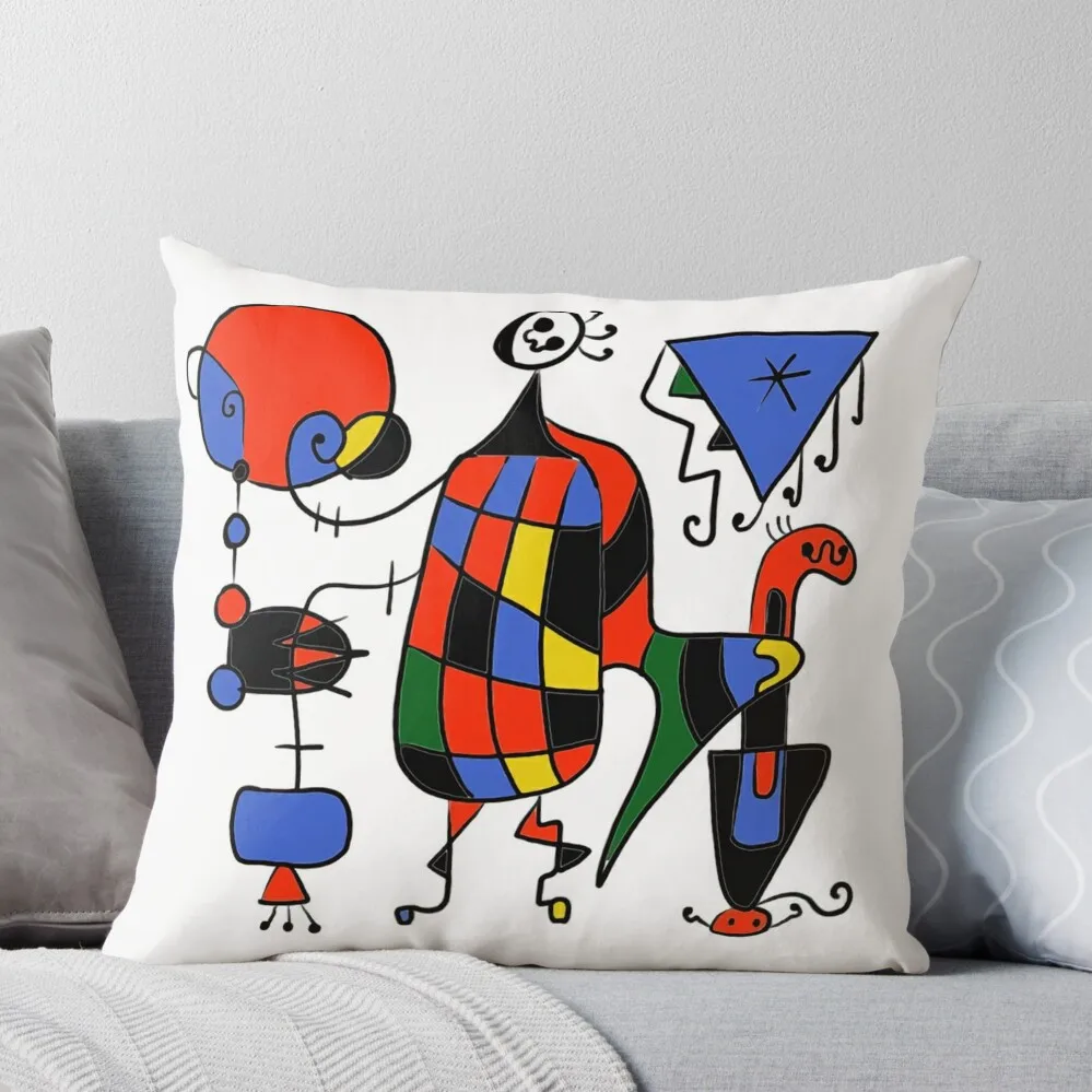 

joan miro paintings Throw Pillow Christmas Covers For Cushions Custom Cushion Photo Pillow Decor luxury throw pillow covers