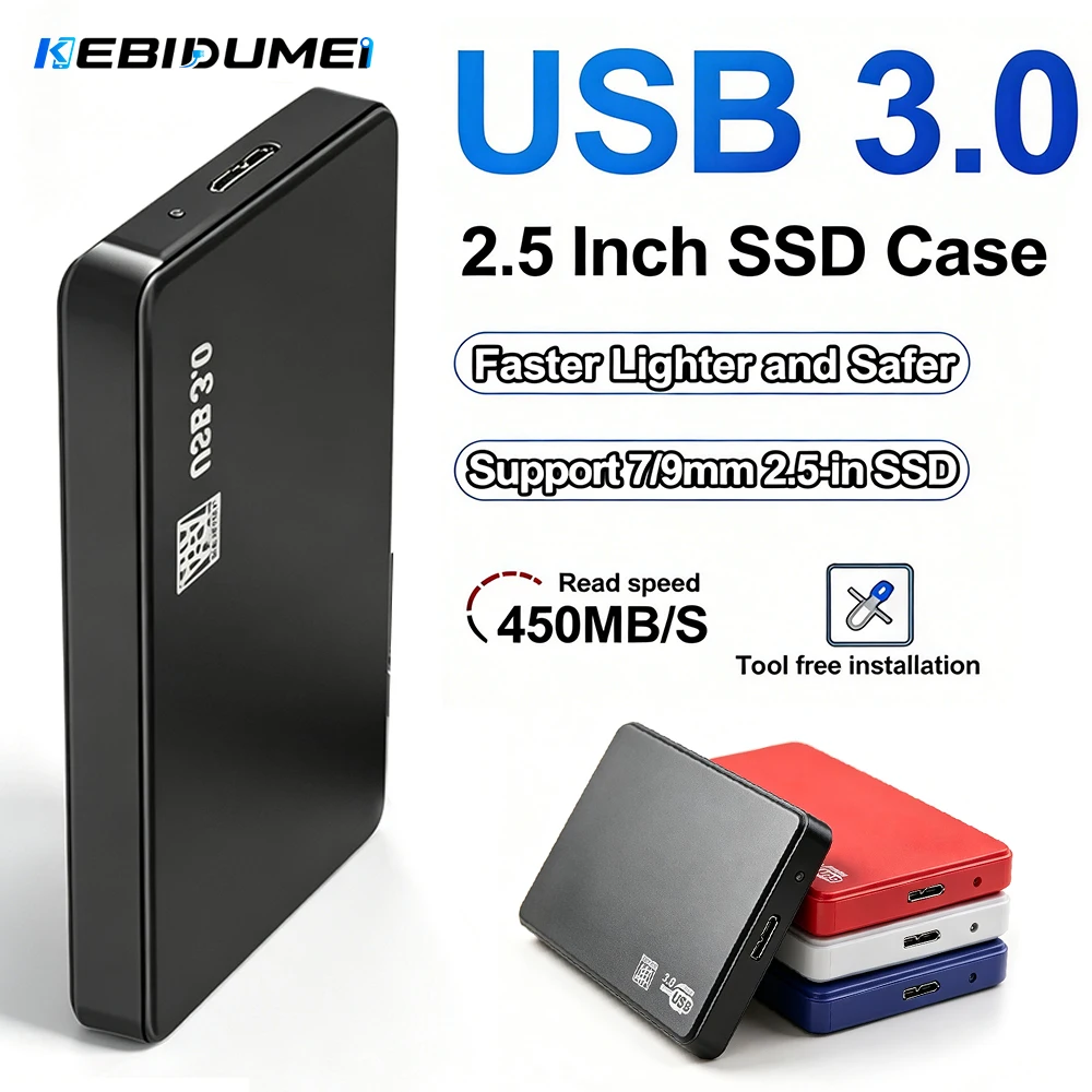 KEBIDUMEI USB 3.0 HDD Enclosure 2.5