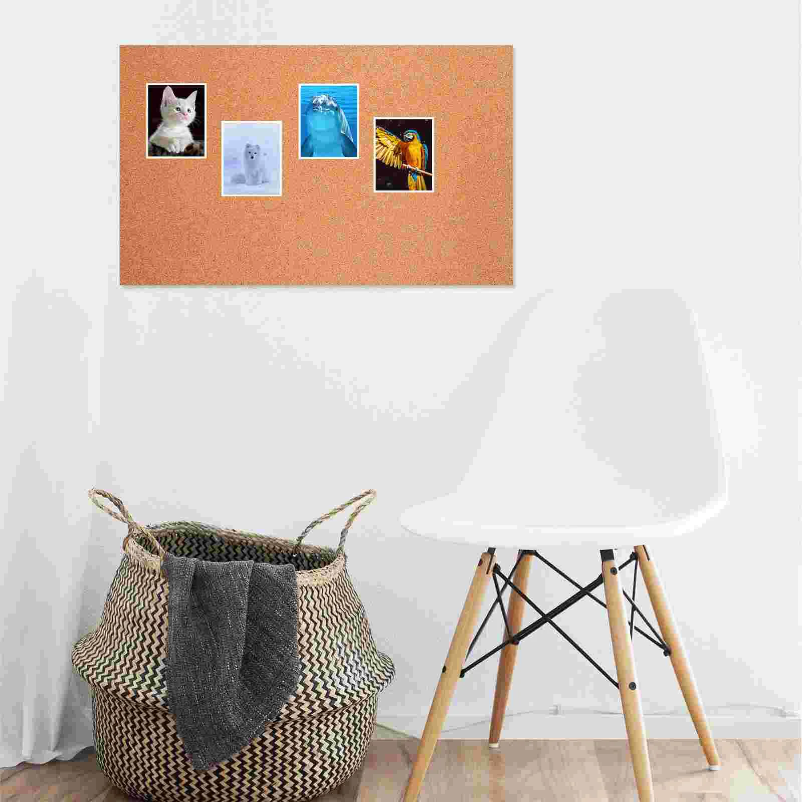 Message Board Cork Roll Notes Photo Wall Bulletin Background Memo Self-Adhesive Display