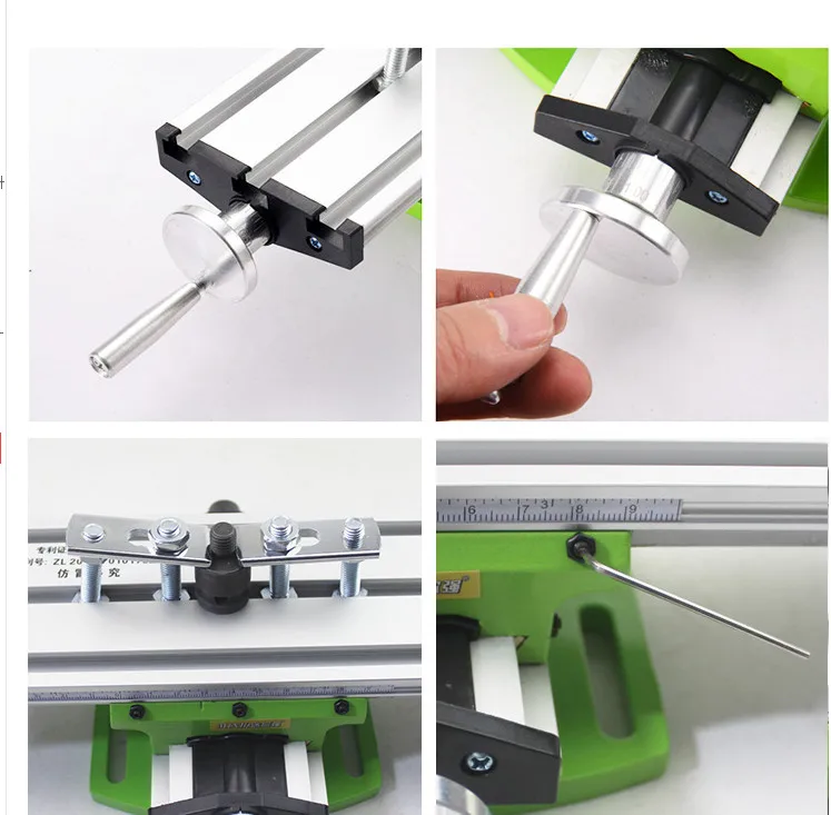 Precision cross multi-function workbench high-precision bench drill electric drill bracket special xy-axis micro-moving slide