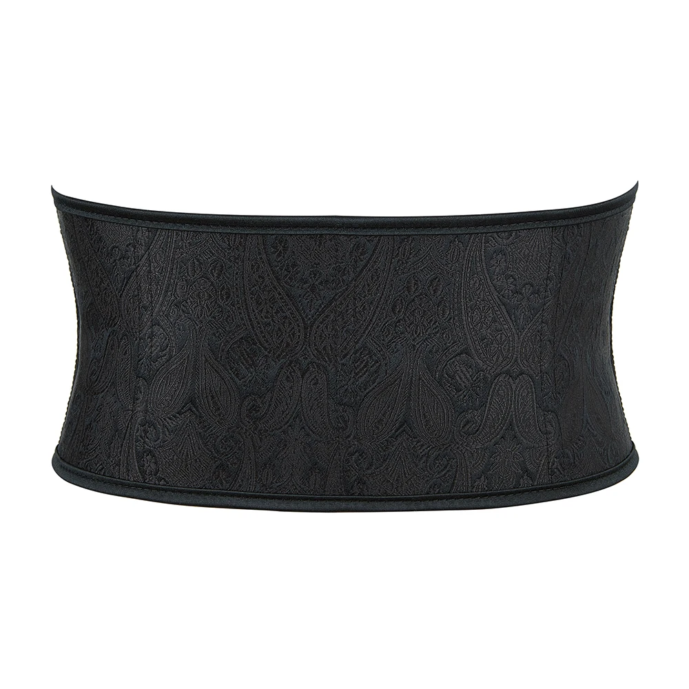 Black Bandage Cummerbund Sexy Corset Belt for Women Streetwear Underbust Belts Woman Clothing Cinturones Para Mujer