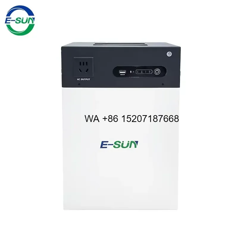 Wmwmnu for E-Sun 1kw 2kwh Portable All-in-One Energy Storage System Power Station for Emergency Backup