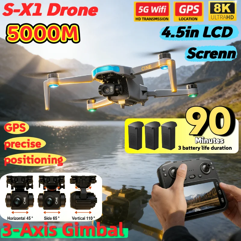 S-X1 Max Gps Drone …