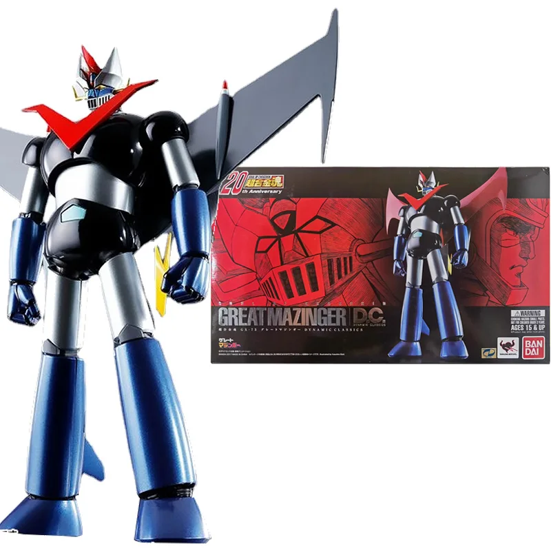 

In Stock Original BANDAI Soul of Chogokin GX-73 Great Mazinger 18CM Anime Figure Model Collectible Action Toys Gifts