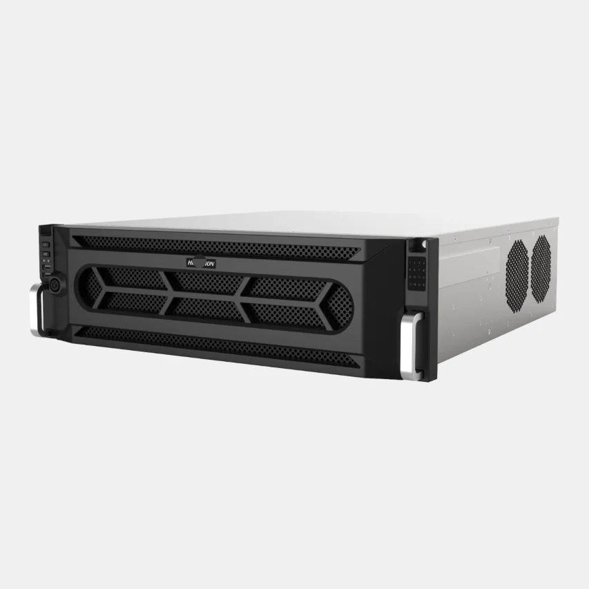 64-ch 3U 4K DeepinMind Super NVR iDS-96064NXI-I16(C) Up to 400 Mbps incoming and outgoing bandwidth