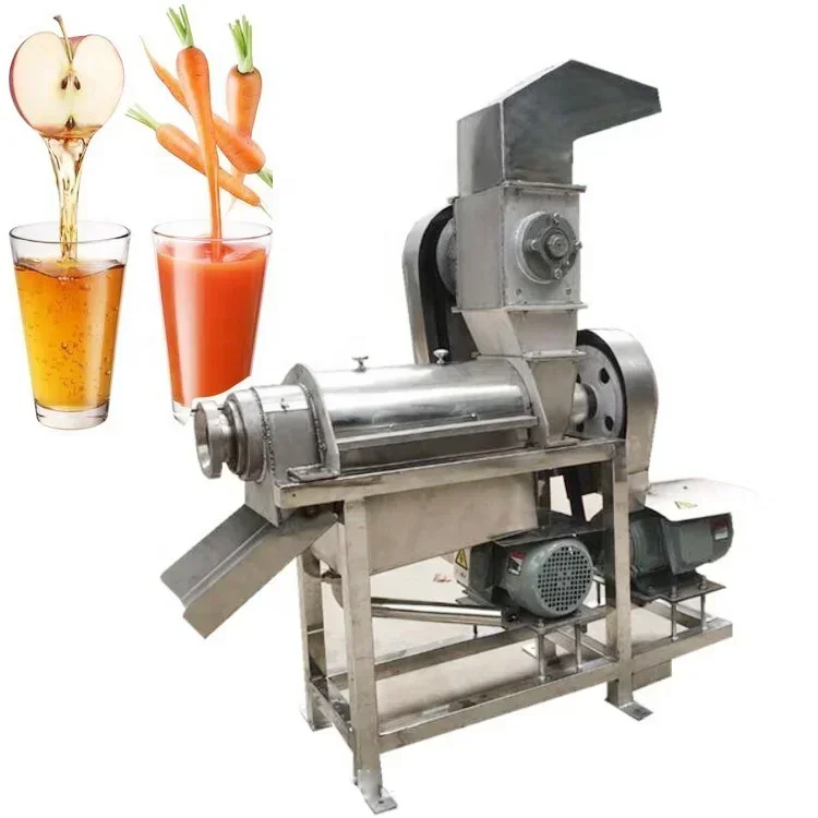 

for Commercial Screw Type Vegetable Fruit Extractor Industrial Mango Orange Making Juicer Machine