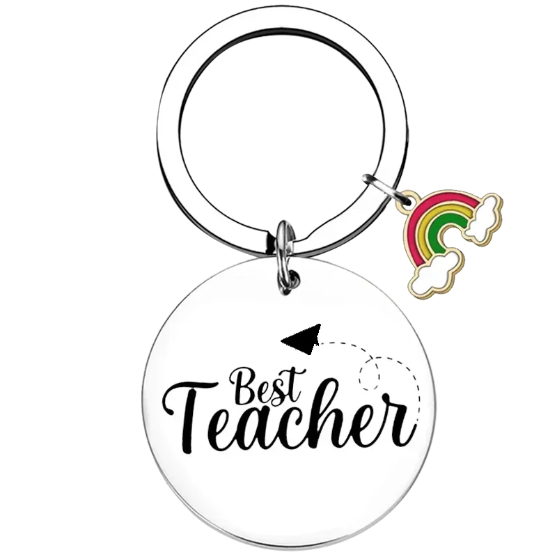 Best Teachers Gift Keychain Teacher Appreciation Gift Key Chain Pendant Jewelry