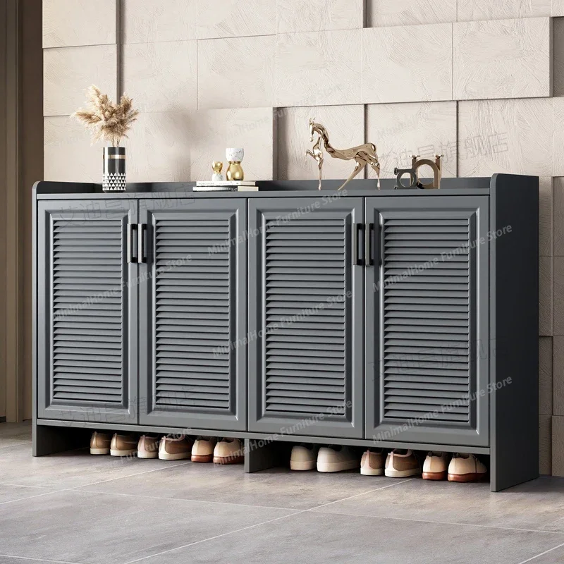 

Минималистичный шкаф для хранения обуви в прихожей, вместительный, в скандинавском стиле, дизайнерский, высококачественная мебель Zapateros