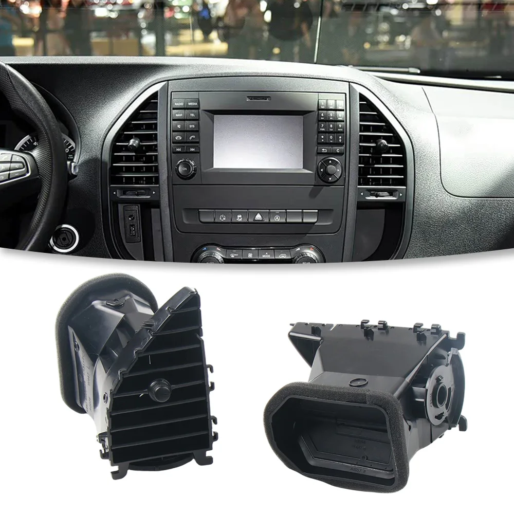 A4478300654 Armaturenbrett-Mittelkonsole Klimaanlagen-Lüftungsgitter Luftauslass für Mercedes Benz Vito Metris Viano V260 W447 W448 2016-2026