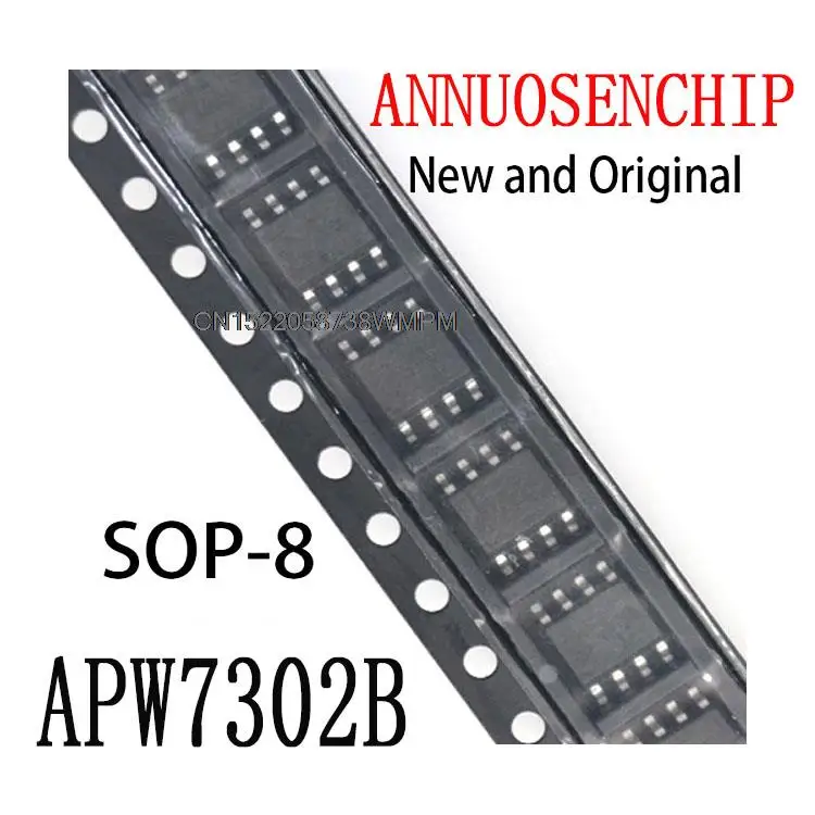 5PCS New and Original SOP8 APW7302 SOP 7302 SMD APW7302B