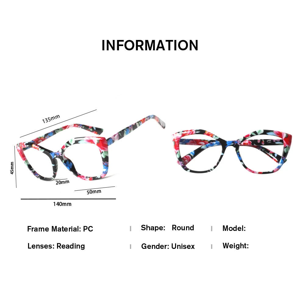 CLASAGA Reading Glasses Women Men Anti-Blue Light with Spring Hinge Computer Reader Presbyopia Glasses