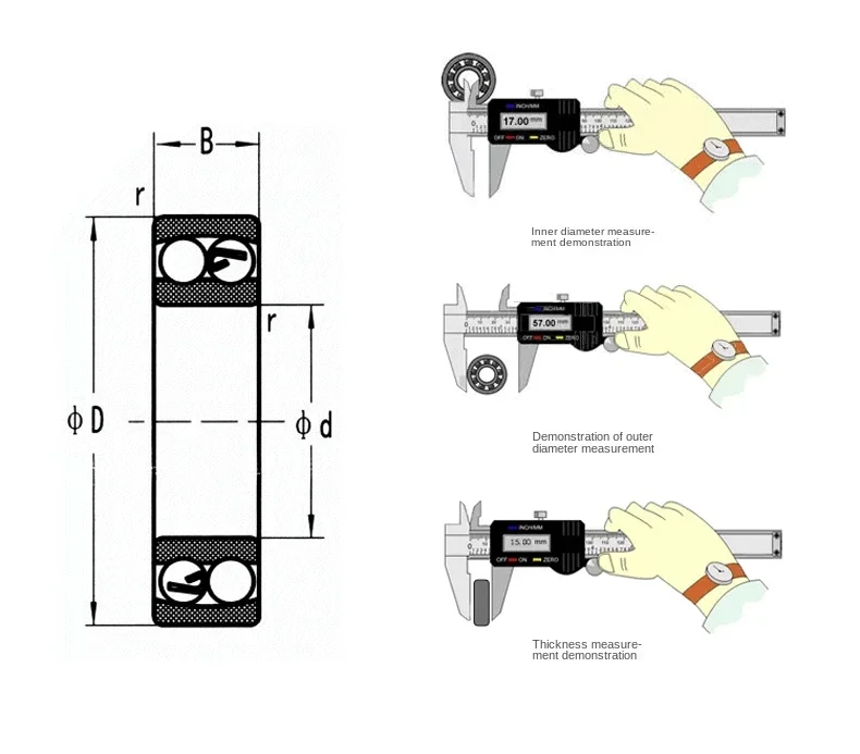 Mini cuscinetto in miniatura ad alta velocità 681zz 682zz 682Xzz 683zz 684zz 685zz 686zz 687zz 688zz 689zz 10 pz