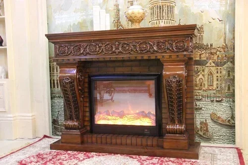 Best Selling Vintage Grand Chateau Electric Fireplace with Heater