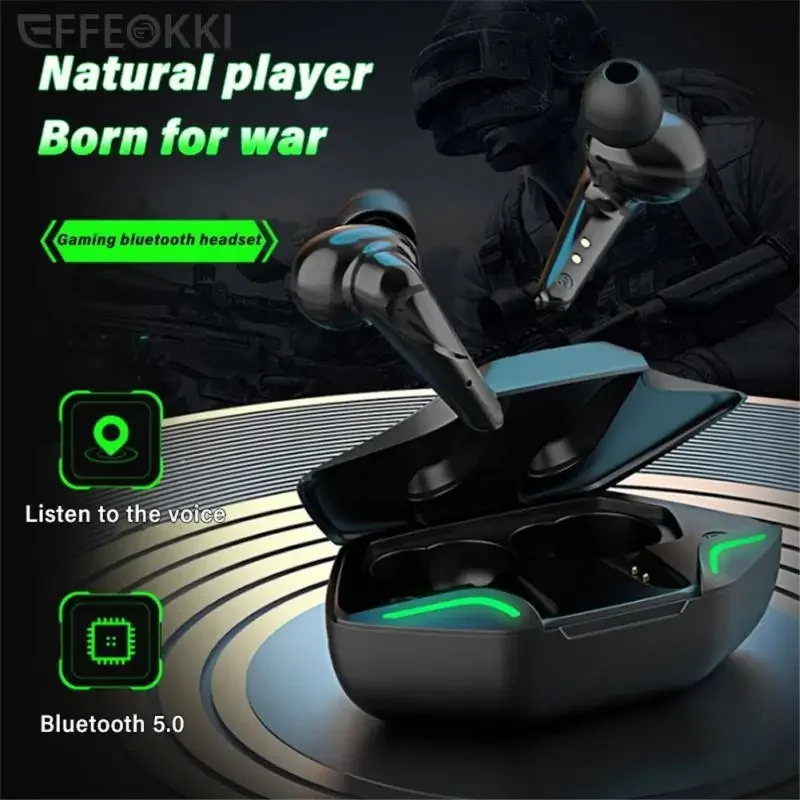 

2025 New Wireless Bluetooth Earphones with Low Latency Noise Reduction, Music Gaming Earplugs, Electronic Sports Specific