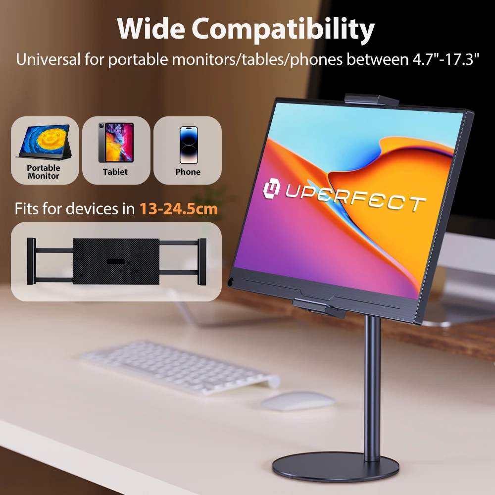 UPERFECT Portable Monitor VESA Stand up to 17.3