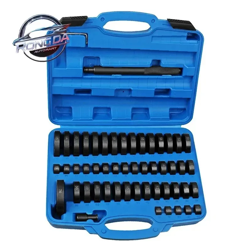 

Комплект из 52 предметов для съемника уплотнений подшипника для установки втулки ступицы, съемник втулок и набор инструментов с резиновой втулкой, внутренний диаметр 12 мм