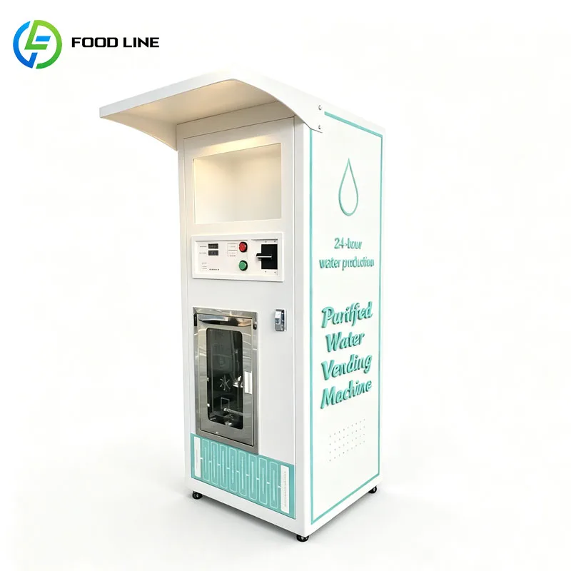 Self Service Water Vending Machine Automatic Refill Station Pure Water Purification Commercial Machine Customized