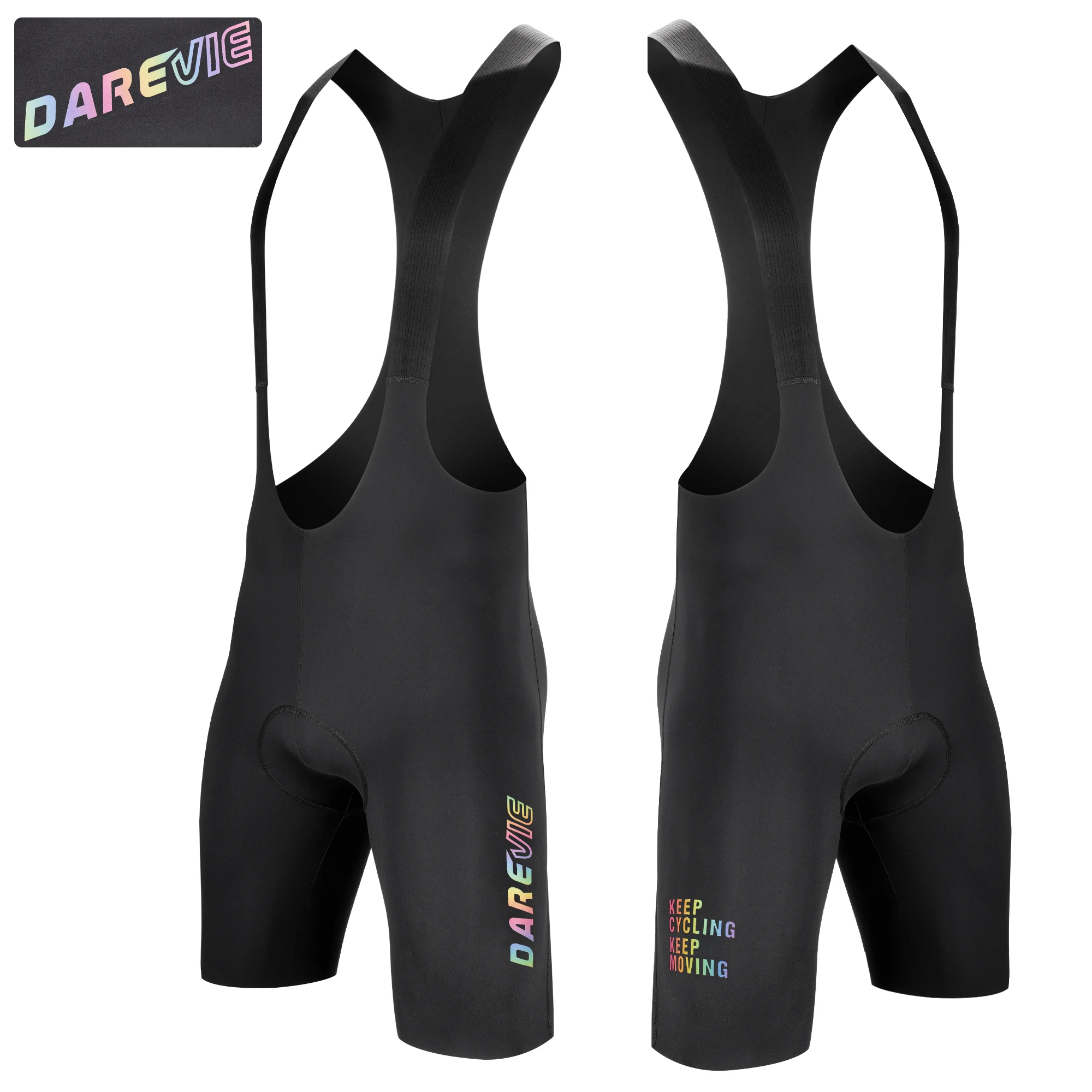 Darevie ciclismo bib shorts masculino sem costura 2.0 ciclismo bib shorts pro 6h brelelle calções de ciclismo masculino compressão 2024