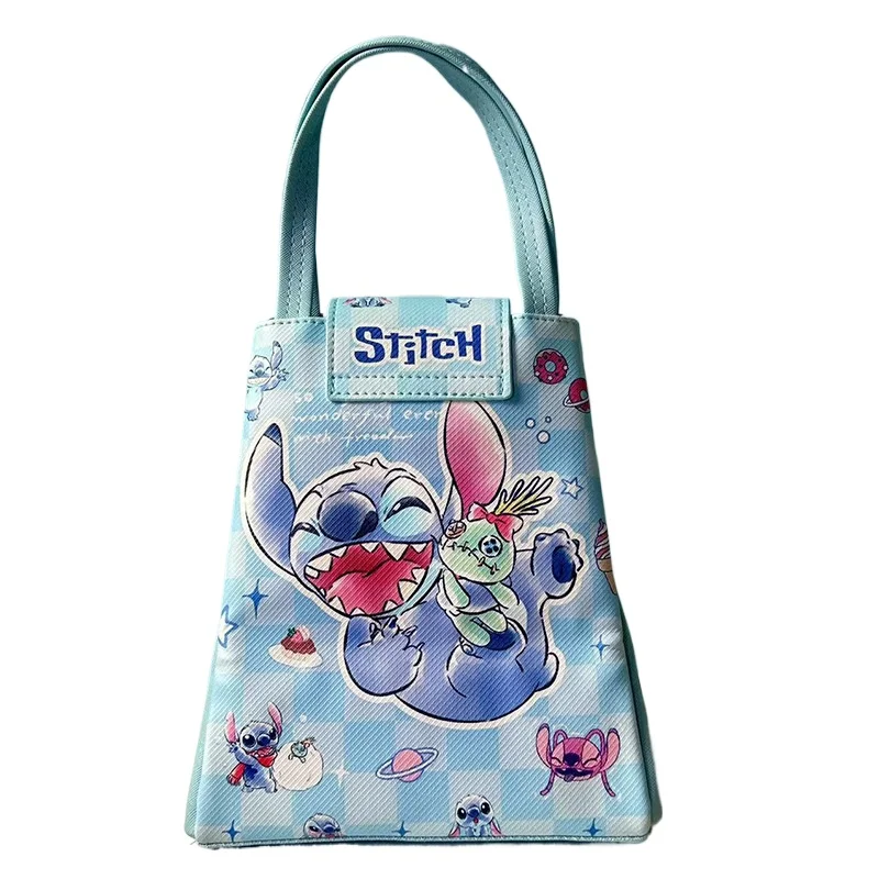 

Disney Stitch Shoulder Bag Synthetic Leather Waterproof Crossbody Purse for Women Girls Casual Daily Use Outdoor